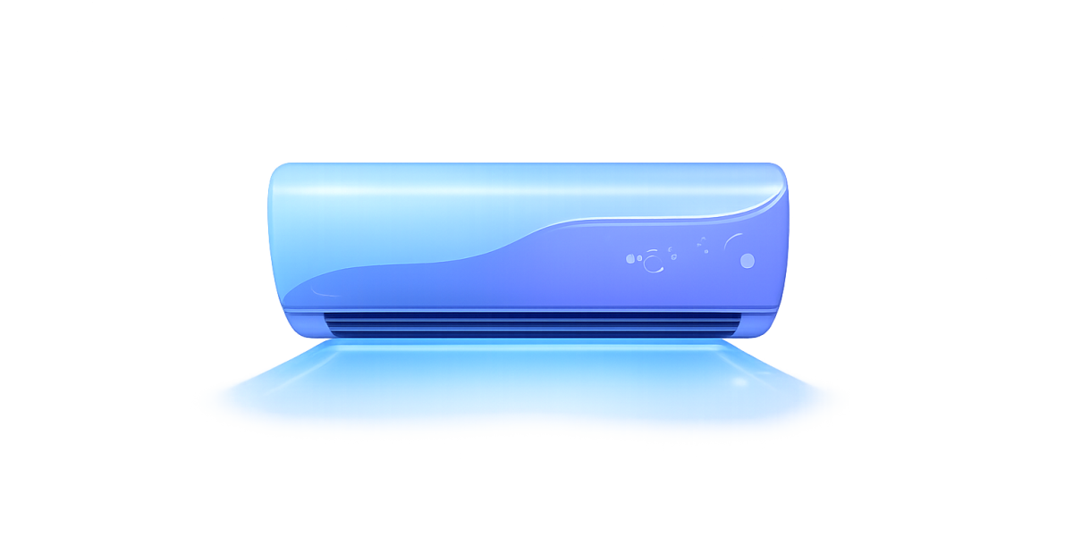 Sleek modern air conditioner design